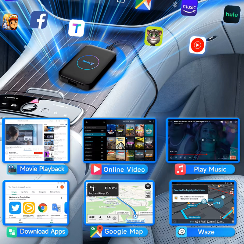 Adaptor Auto Wireless Carlinkit CPC200-TBOX LITE S