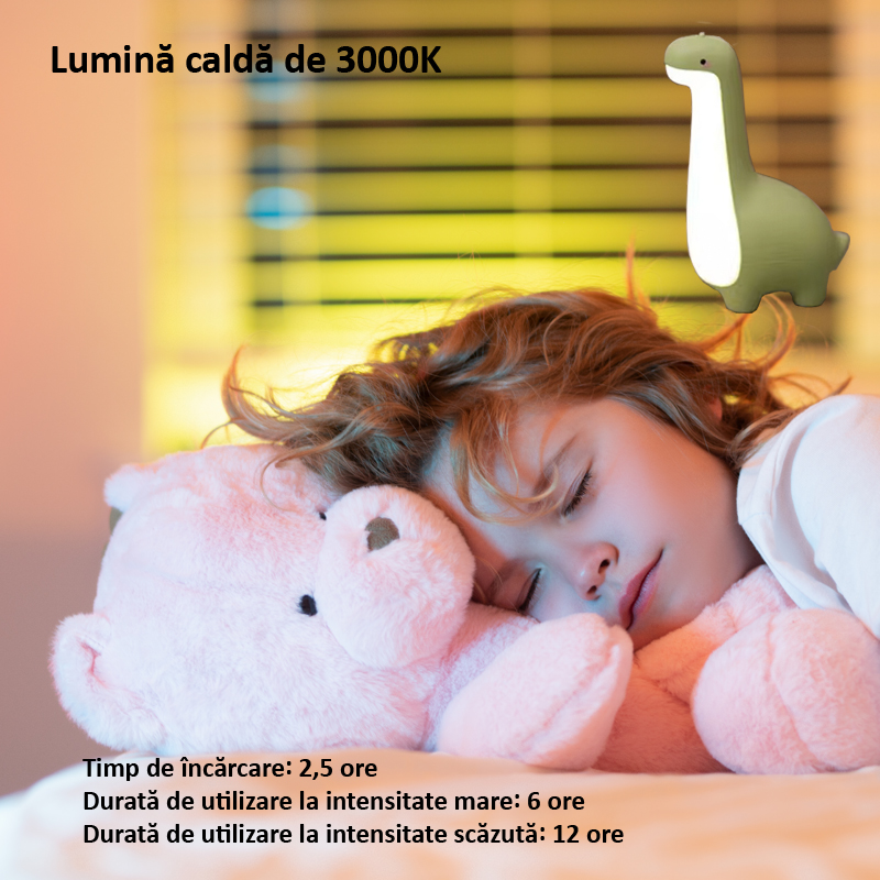 adorable-little-girl-lampa-dinozaur-verde-aprinsa