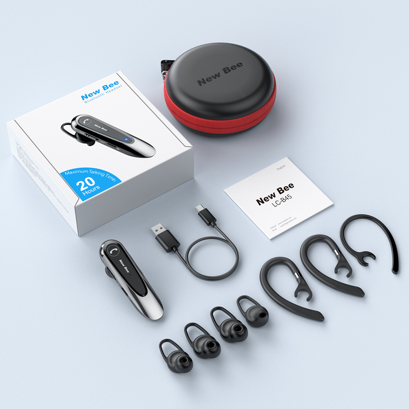 Continut pachet casca Bluetooth New Bee LC-B45