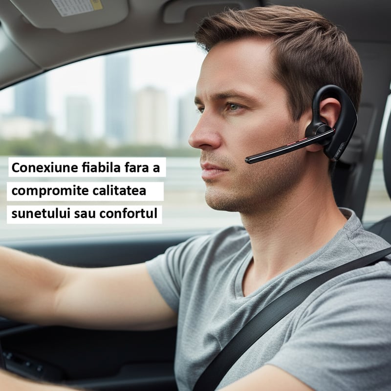 conexiune fiabila fara a compromite calitatea sunetului sau confortul