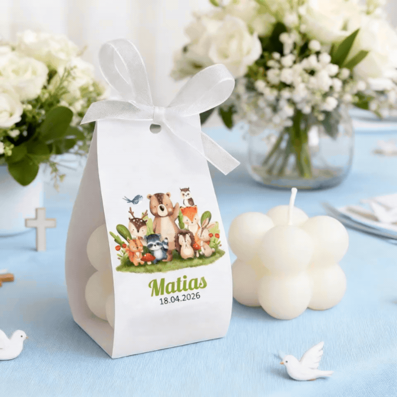 Marturii botez - Marturie botez lumanare, animale padure