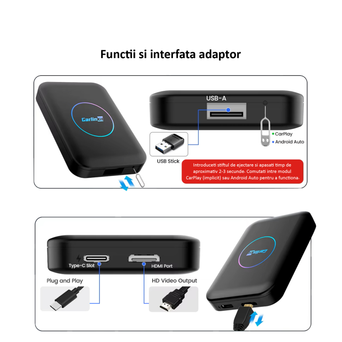 Adaptor auto Wireless, CPC200-TBOX LITE S [3]