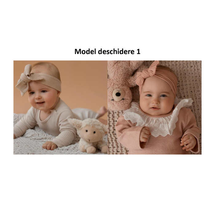 Album foto patrat, botez bebe, 25x25 cm [3]