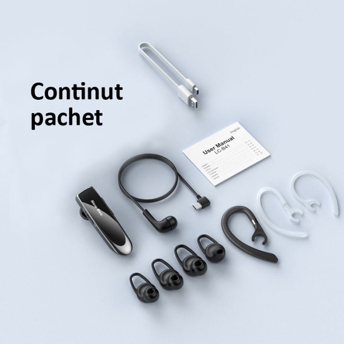 Casca Bluetooth 5.0, handsfree, LC-B41, negru [6]