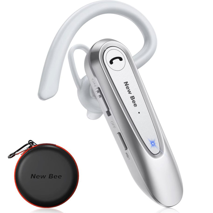 Casca Bluetooth 5.0, handsfree, LC-B45 alb argintiu [1]