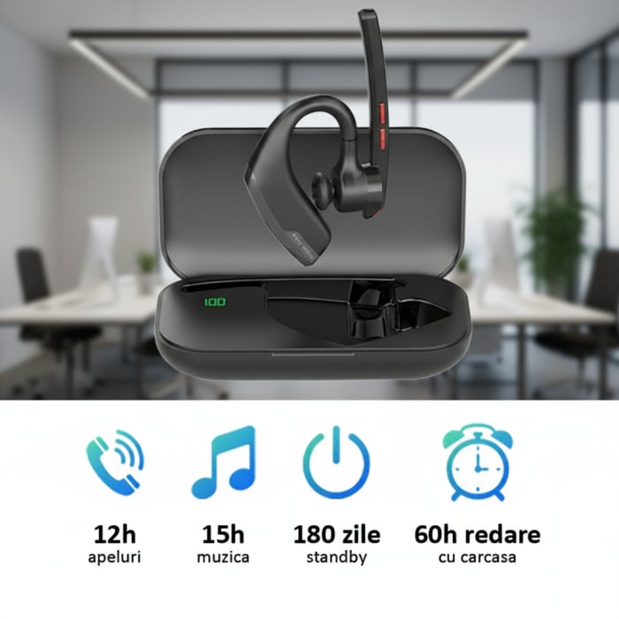 Casca Bluetooth 5.2 Handsfree M51 [2]