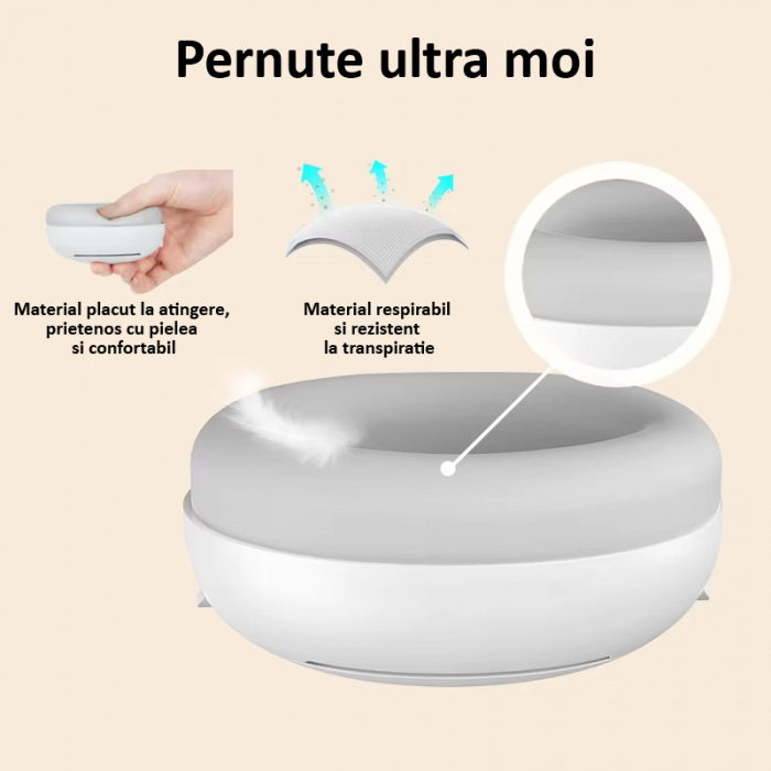 Casti antifonice bebelusi si copii 3-12 luni, gri [3]