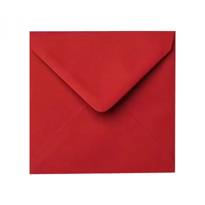Felicitare Craciun felinar mic, cu plic rosu, 130x130 mm [3]