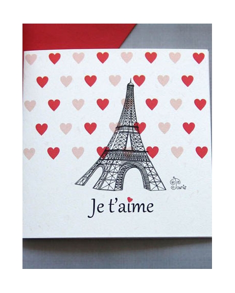Felicitare Valentine / Dragobete PARIS [1]