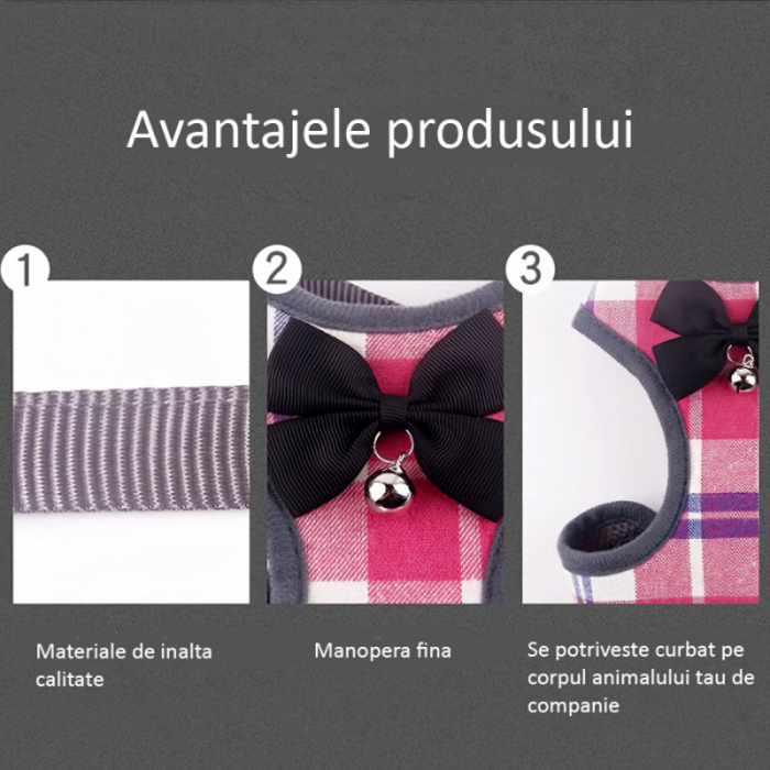 Ham pentru animale companie, carouri, D-PH004 [2]