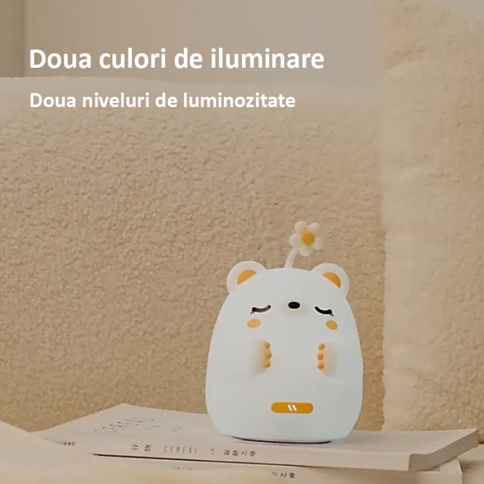 Lampa de veghe copii, ursulet, USB LED, model YR-GJD-09 [2]