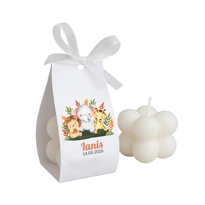 Marturie botez lumanare, animale safari [3]