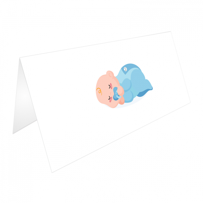 Place card - plic de bani - botez bebe baietel [4]