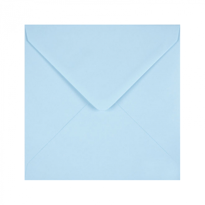 Set 10 felicitari Paste ou incondeiat albastru, cu plicuri bleu 130x130 mm [4]