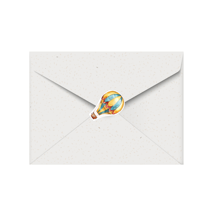 Stickere balon vintage [3]