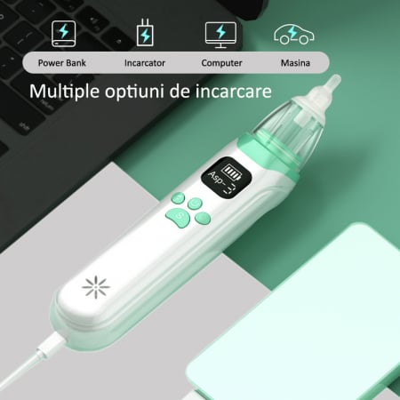 ASPIRATOR NAZAL ELECTRIC PENTRU COPII, KA1001 [4]