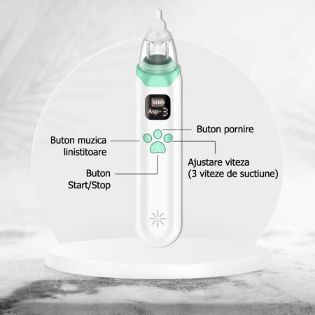 ASPIRATOR NAZAL ELECTRIC PENTRU COPII, KA1001 [1]