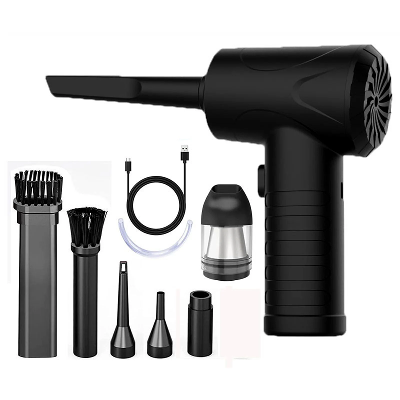 Aspirator si suflanta 2 in 1 fara fir + Smartwatch fitness T52 1.39 inch – pachet multifunctional [1]