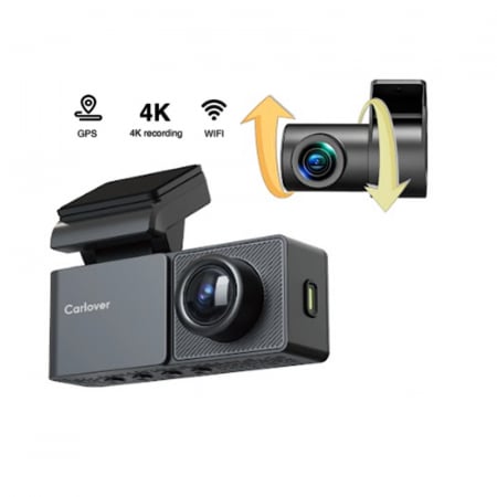 Gadgeturi Auto - camera-auto-duala-4k-model-a3-cu-gps-wifi-vedere-nocturna