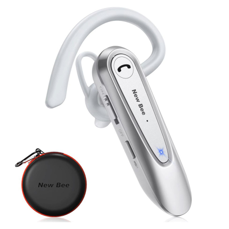 Casca Bluetooth 5.0, handsfree, LC-B45 alb-argintiu