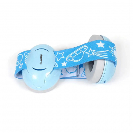 Casti antifonice bebelusi si copii 3-12 luni, bleu-gri [2]