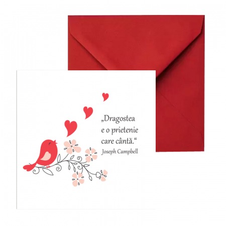 FELICITARI - Felicitare Valentine / Dragobete BIRD