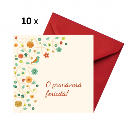 Felicitari Martie - Felicitare martie floricele