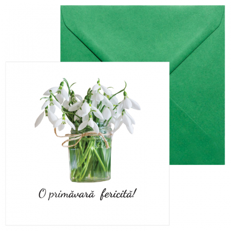 Felicitari Martie mix poze - Felicitare martie ghiocei