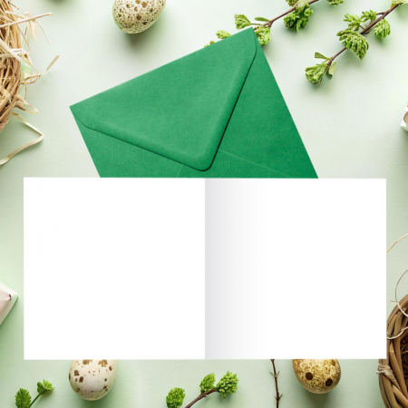 Felicitare Paste mix oua si lalele [3]