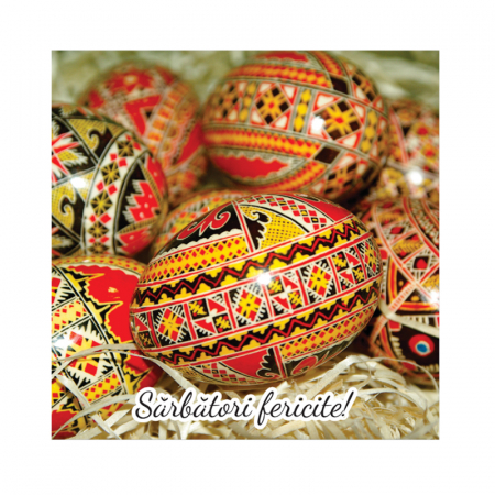 Felicitare Paste oua incondeiate [1]