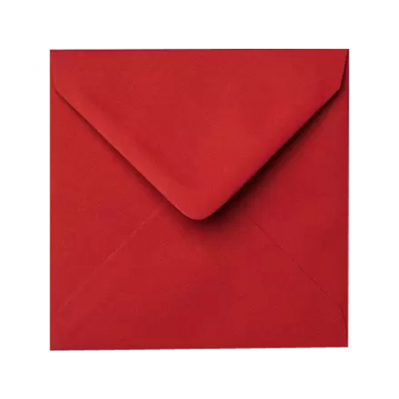 Set 10 felicitari Paste vintage cos oua, cu plicuri rosii, 130x130 mm [3]