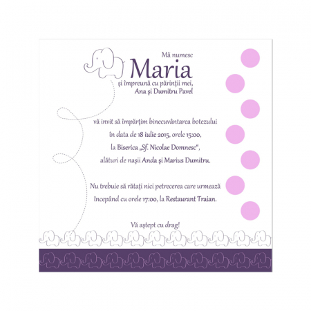 Invitatie botez Elefantel [1]