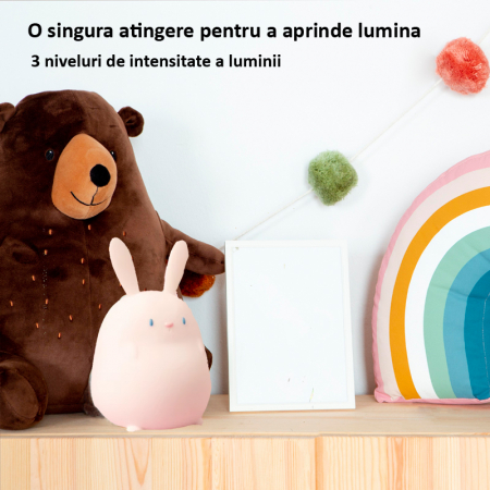 Lampa de veghe copii, iepuras, USB LED, model YR-GJD-05 [1]