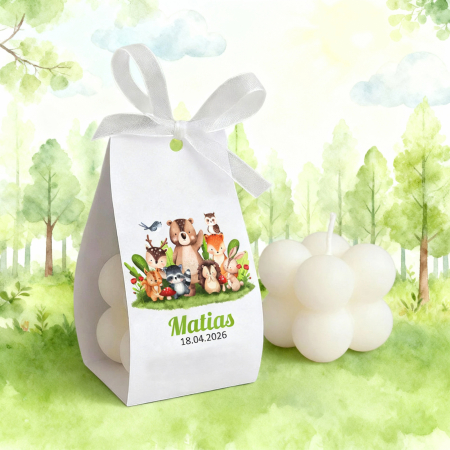 Marturii botez - Marturie botez lumanare, animale padure