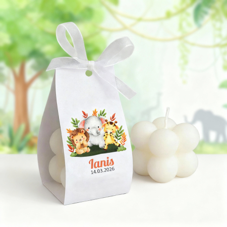 Marturii botez - Marturie botez lumanare, animale safari