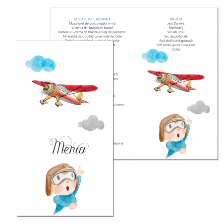 Meniu botez micul aviator [1]