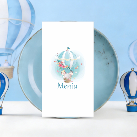 Meniuri botez - Meniu botez balon aer cald