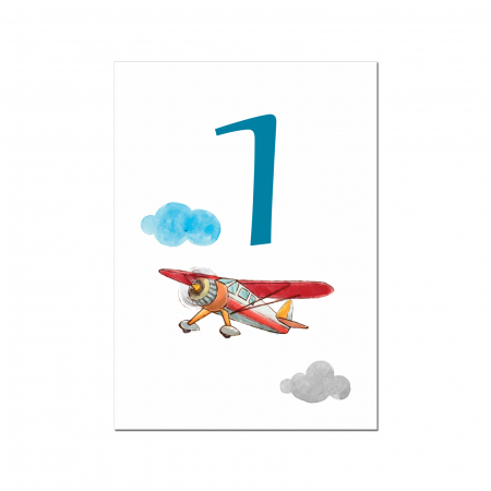 Set 10 numere mese micul aviator [3]