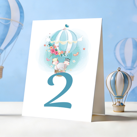 Set 10 numere mese balon aer cald [1]