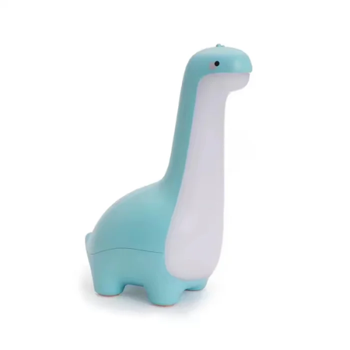 lampa de veghe copii dinozaur albastru LED USB + rama foto si kit amprenta bebelus [1]