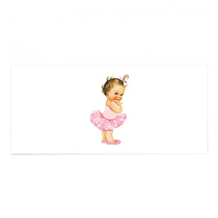 Place Card si Plic Bani Botez Balerina Tutu Roz – Design Elegant si Personalizat [5]