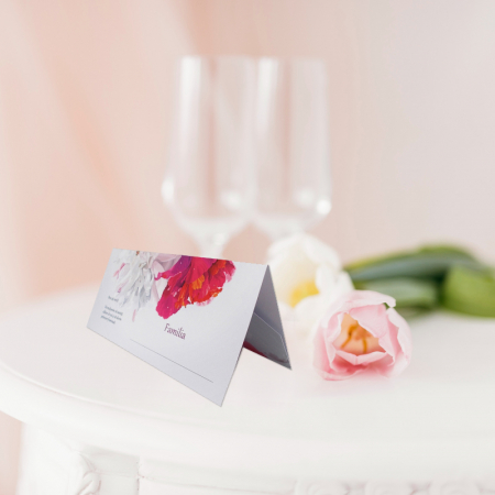 Place card nunta floral [6]