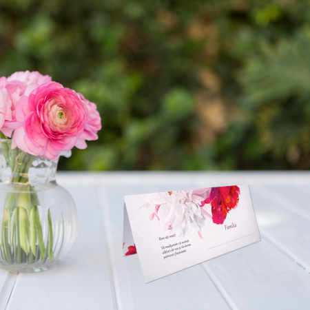 Place card nunta floral [5]