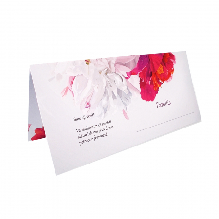 Place card nunta floral [1]