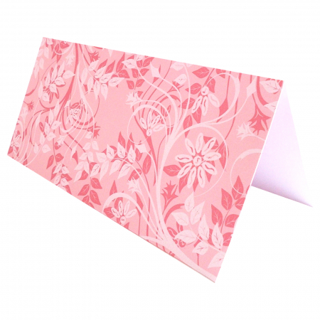 Plic de bani - place card nunta/botez model pattern floral roz [1]