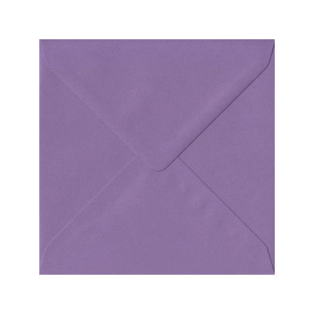 Plicuri colorate - Plic patrat mov 130x130 mm pentru invitatii si felicitari