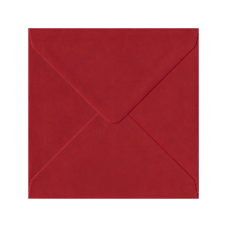 Plicuri colorate - Plic patrat rosu grena, 130 x 130 mm