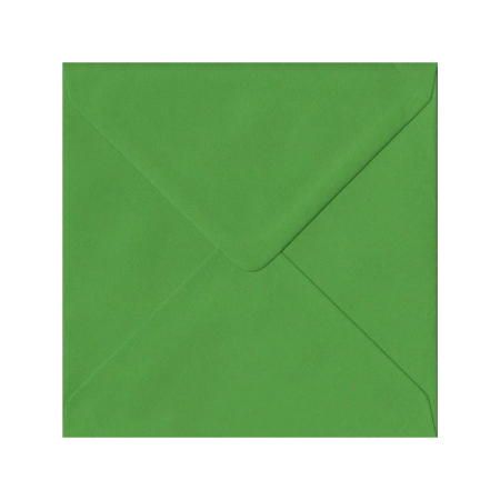 Plicuri colorate - Plic patrat verde, 130 x 130 mm