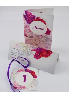 Numere mese nunta model floral [2]