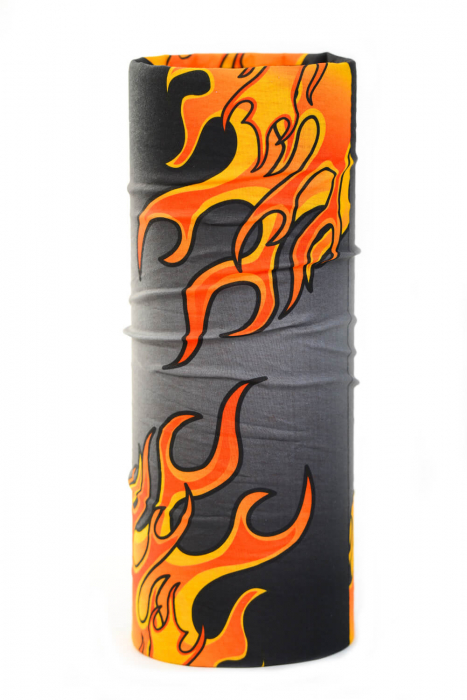 Bandana tubulara multifunctionala Bars 08 Fire [4]